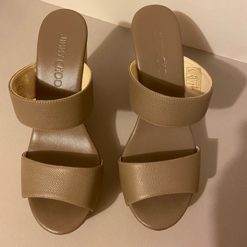 New jimmy choo platform sandals
